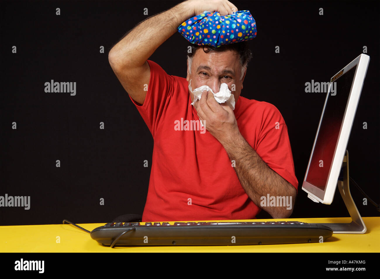 Mann Stockfoto