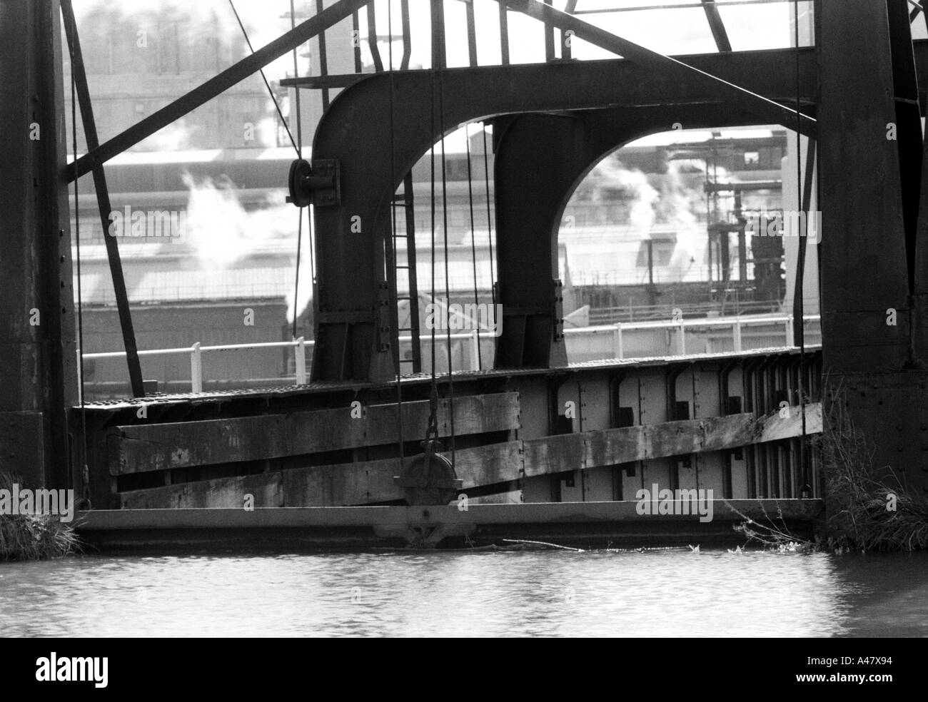 Anderton Schiffshebewerk vor der Restaurierung Stockfoto