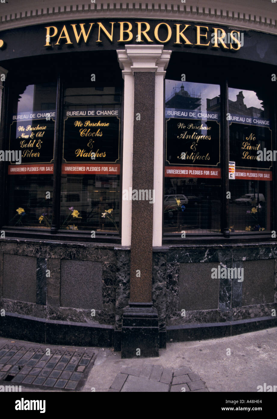 Bauer-Broker in london Stockfoto