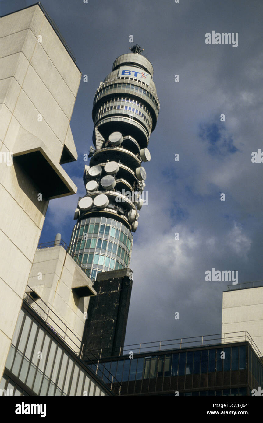 British Telecom tower Fitzrovia london Stockfoto