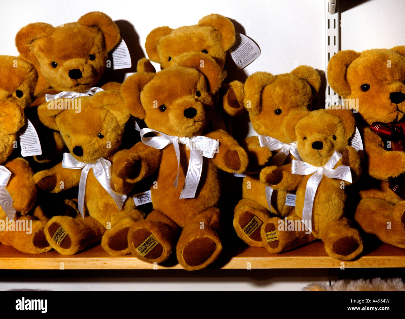 UK Shropshire Ironbridge Regal von Merrythought traditionellen Teddys Teddybär-Museum Stockfoto