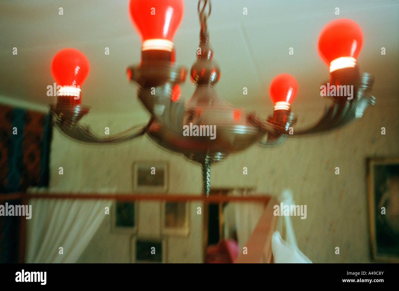 Rotes Licht Stockfoto