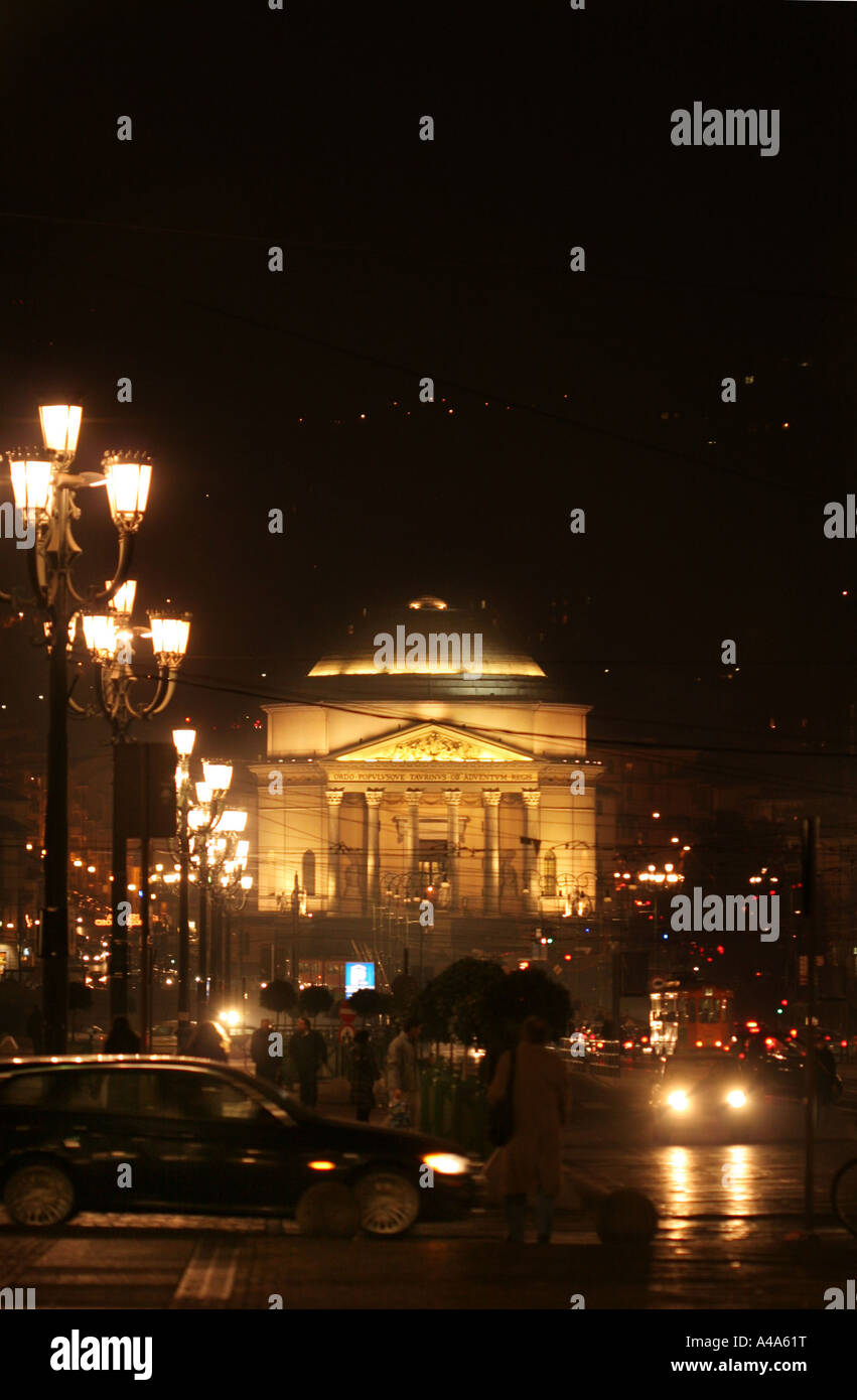 Gran Madre di Dio Kirche Vittorio Veneto quadratischen Turin Piemont Italien Stockfoto