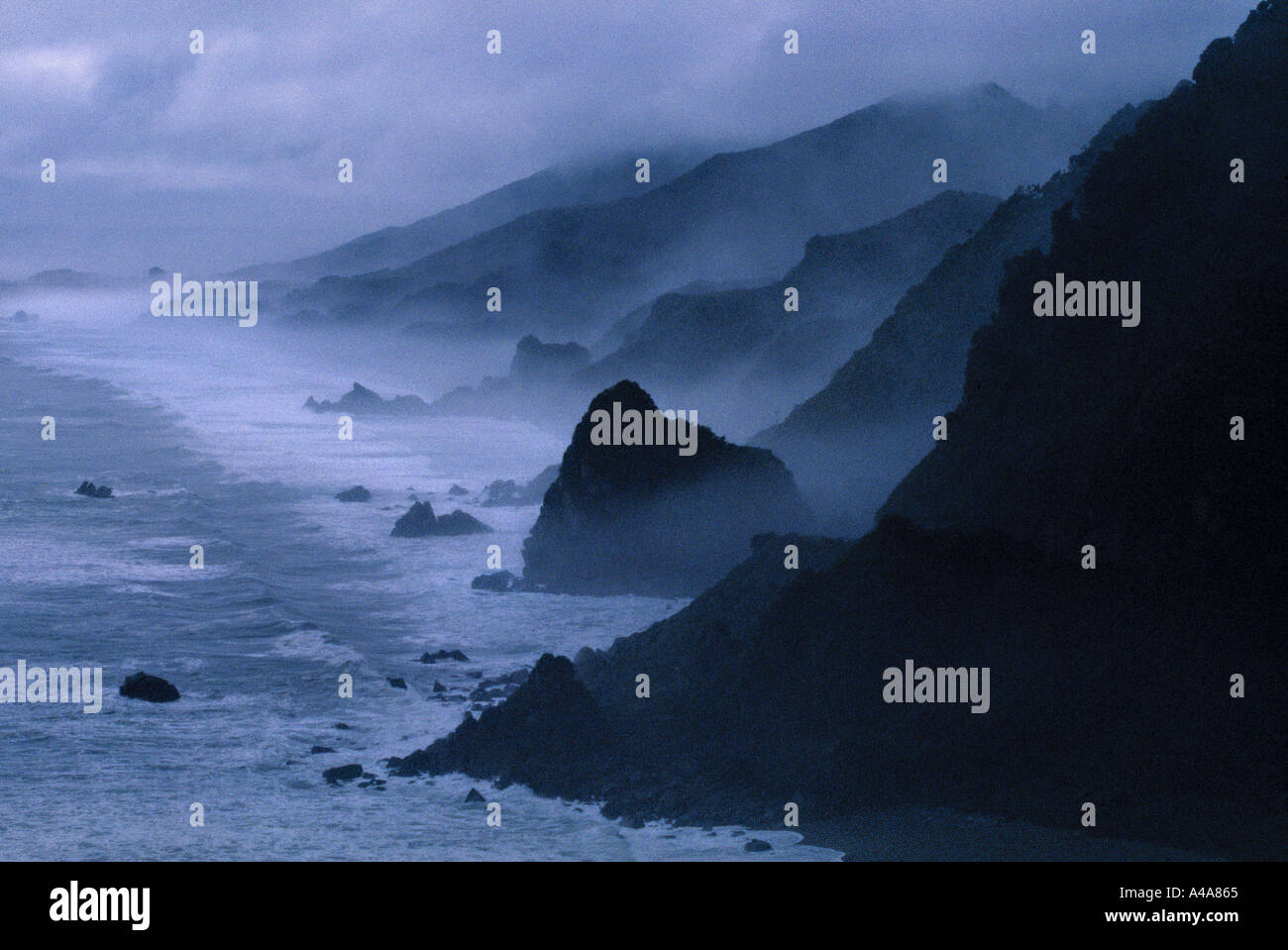 West Coast, Südinsel, Neuseeland Stockfoto