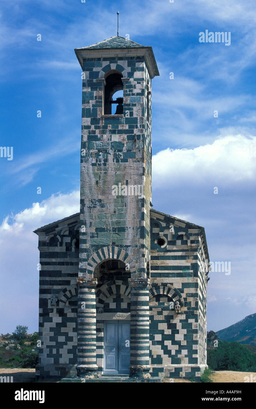 Kirche des Heiligen Michael Murato Corsica Insel Frankreich Europa Stockfoto
