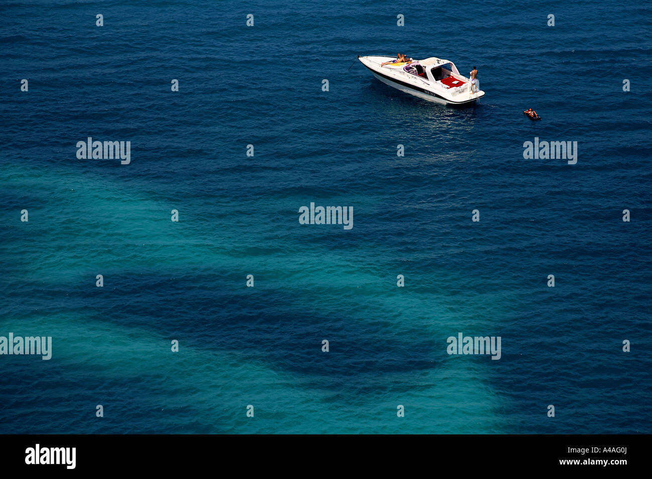 Das Meer Lipari Insel Äolischen Inseln Sizilien Italien Stockfoto