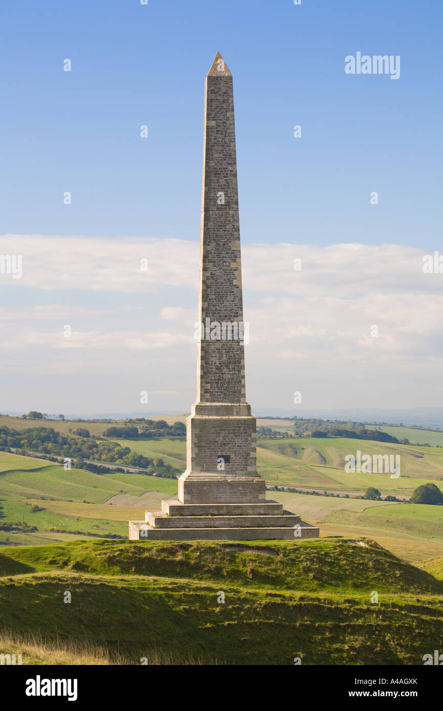 Lansdowne Monument Cherhill Wiltshire UK Stockfoto