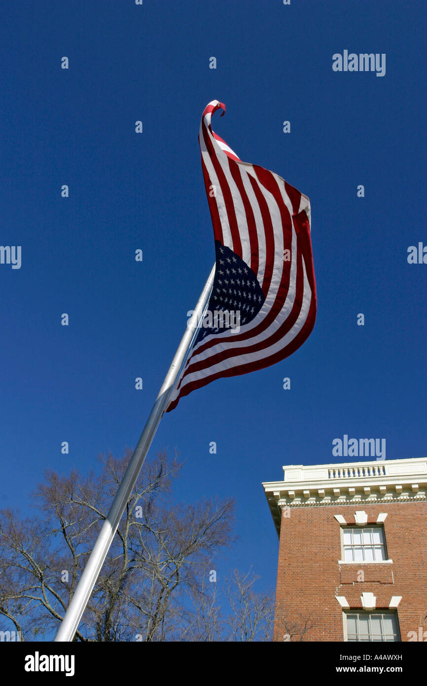 Amerikanische Flagge Sternenbanner Stockfoto