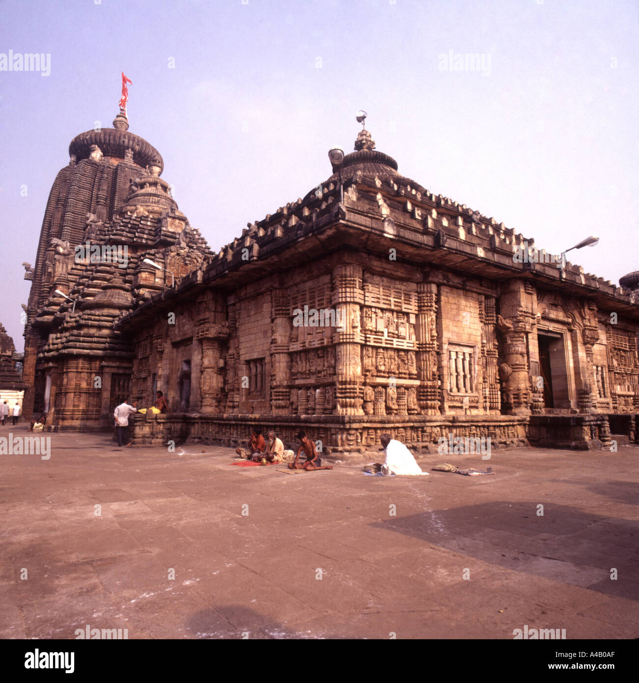 Lingraj Tempel Puri Orissa, Indien Stockfoto