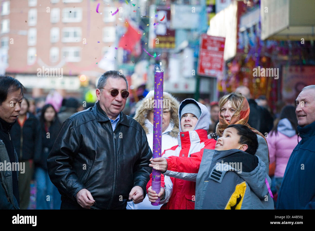 Chinese New Year (NYC Chinatown) Stockfoto