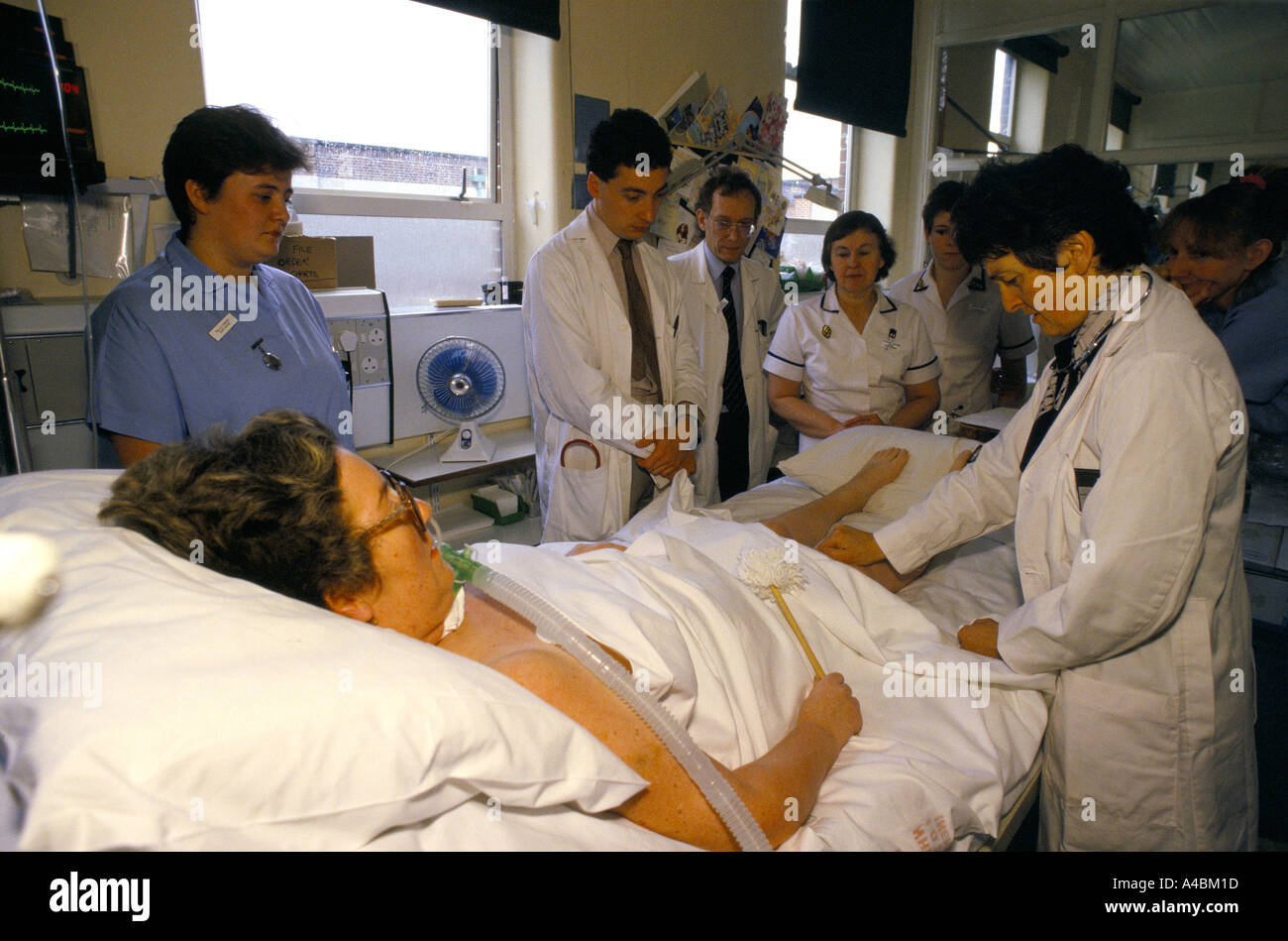 London-Whipps Kreuz Krankenhaus 1988 1988 Stockfoto