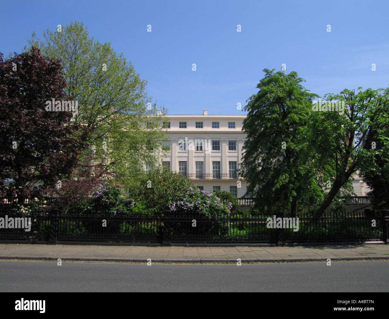 Chester Terrasse Regent s Park Camden London UK Stockfoto