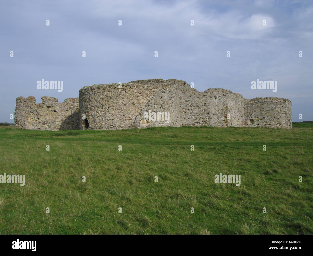 Camber Castle Roggen Sussex UK Stockfoto