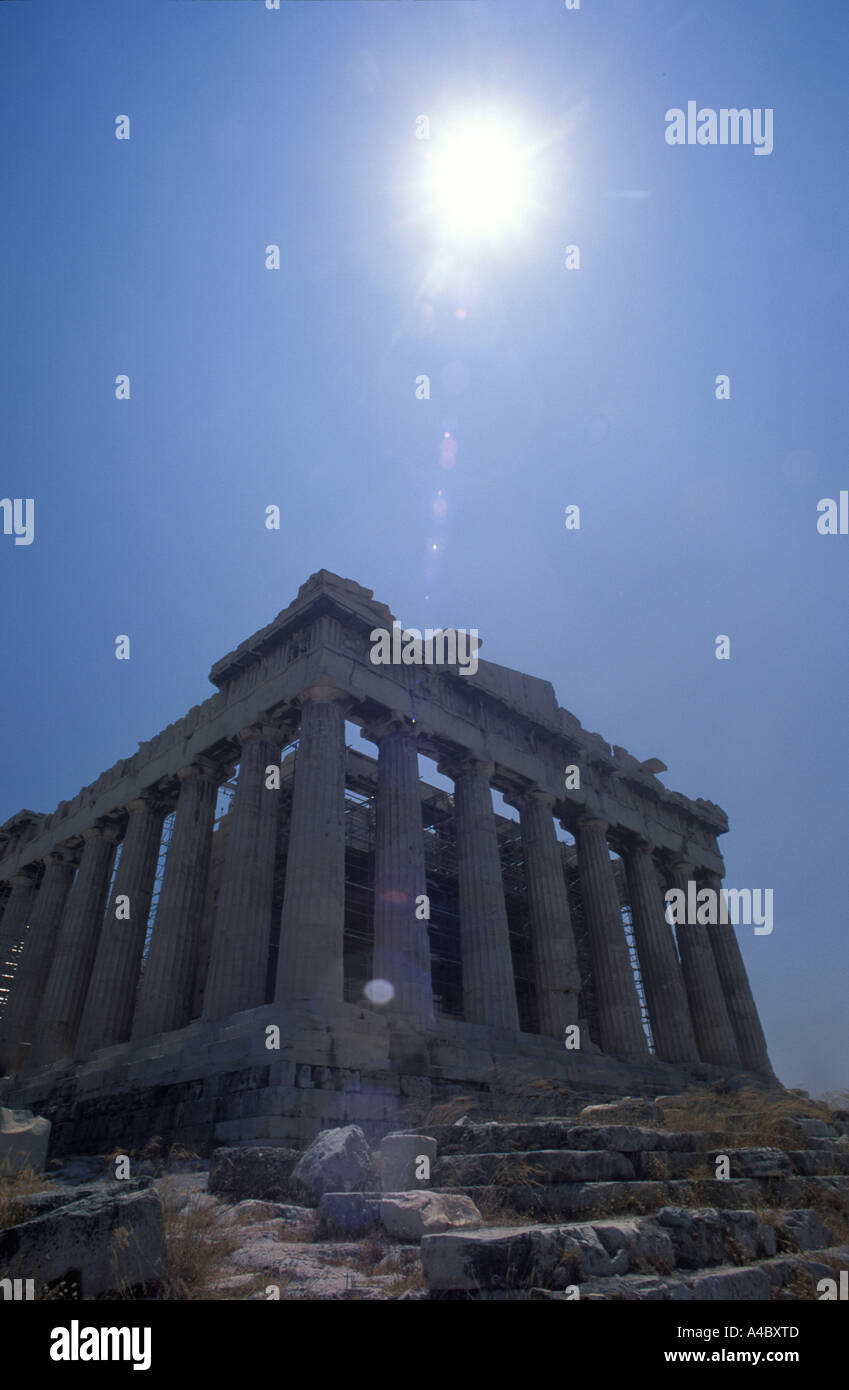 Parthenon Griechenland, griechische Ruinen, Athen Griechenland Stockfoto