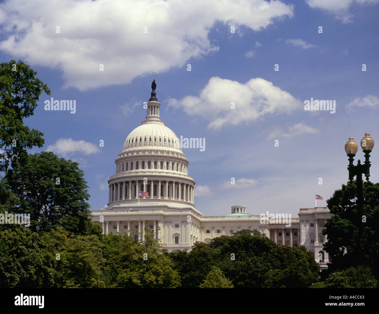 Hauptstadt-Gebäude - Washington DC - USA Stockfoto