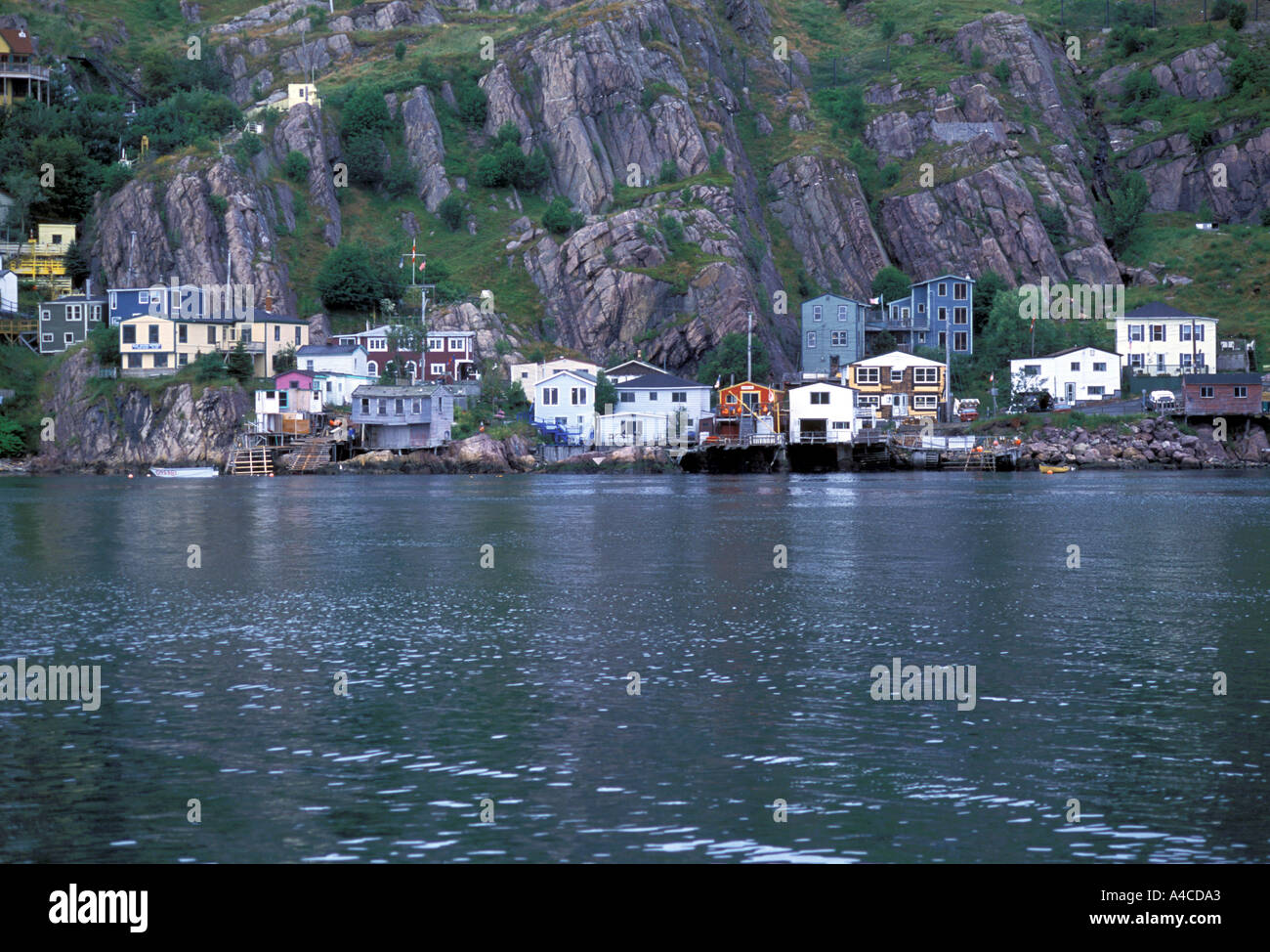St Johns Newfoundland beherbergt im Batterie-Bereich des Hafens Neufundland Kanada Stockfoto
