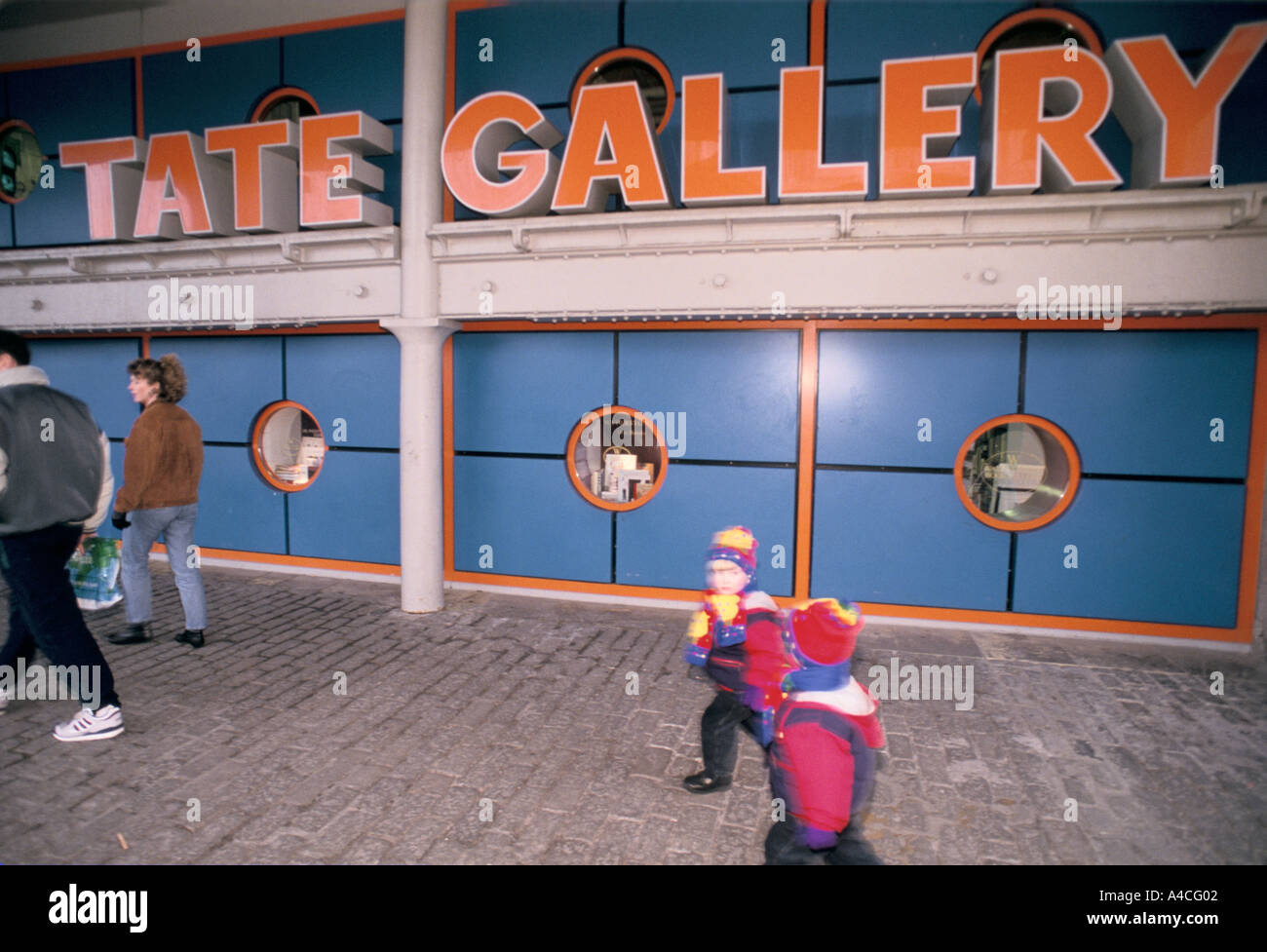 ALBERT DOCK IN LIVERPOOL 1994 TATE GALERIE, 1994 Stockfoto
