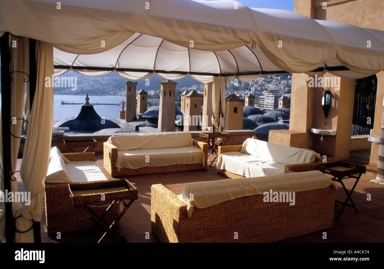 Armenküche Terrasse Stockfoto