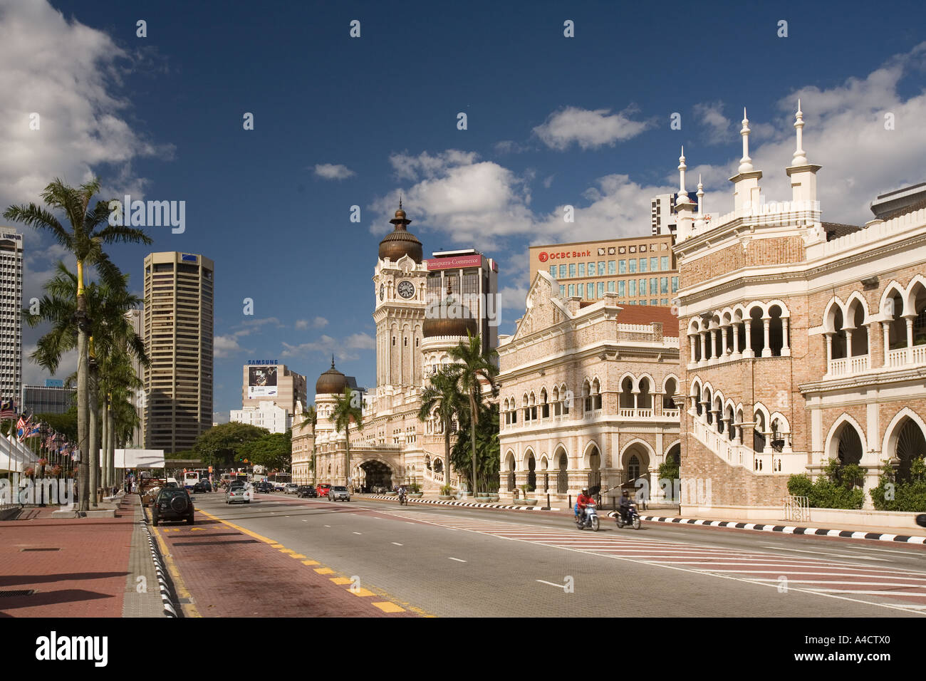 Malaysia Kuala Lumpur Merdeka Square Sultaan Abdul Samad Gebäude Stockfoto