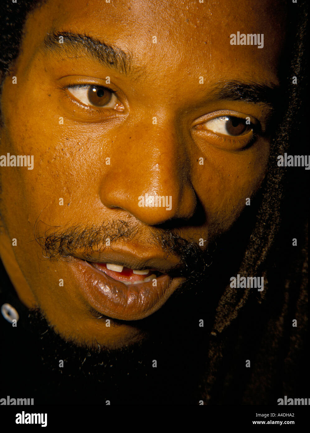 Benjamin Zephaniah, Dichter 1992 Stockfoto