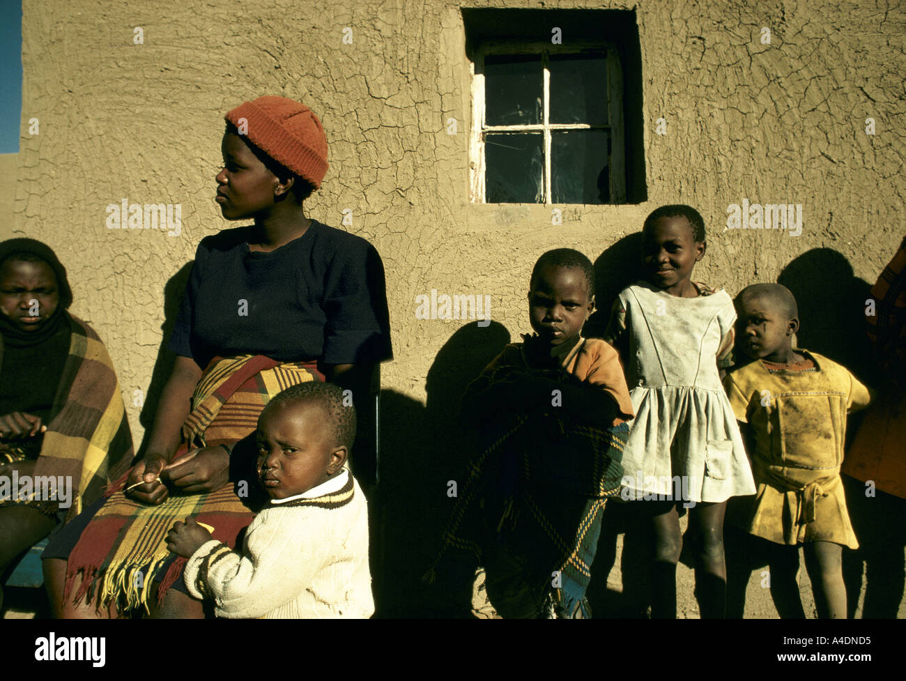 Qwa Qwa Heimat, Südafrika Stockfoto