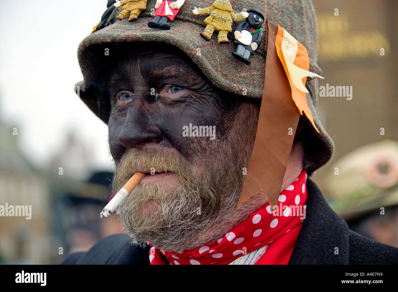 Whittlesea Stroh-Bären-Festival Stockfoto