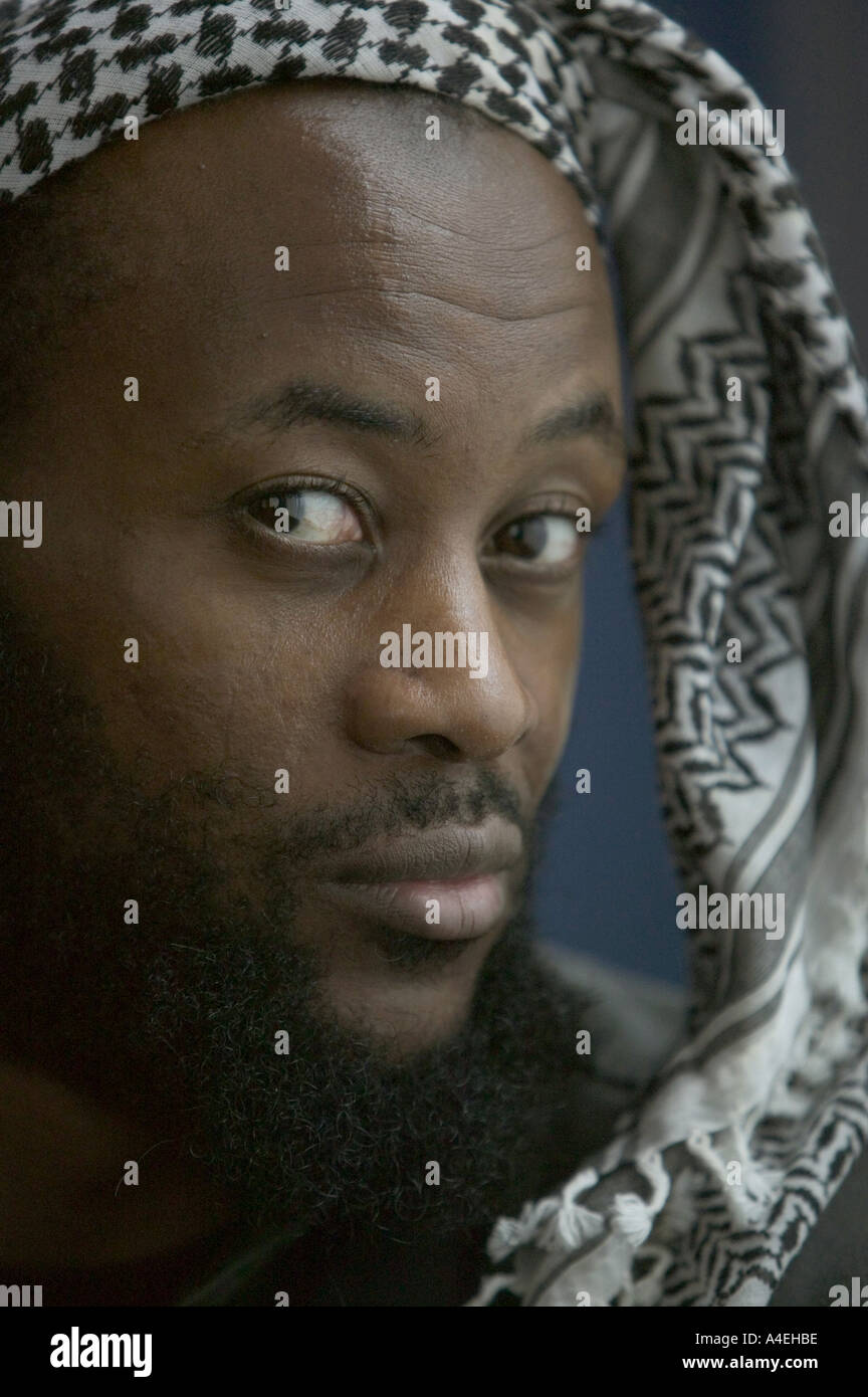 Martin Mubangu, die von dem amerikanischen aus Guantanamo Bucht ohne Gebühr am 25 01 2005 nach drei Jahren Haft entlassen wurde Stockfoto