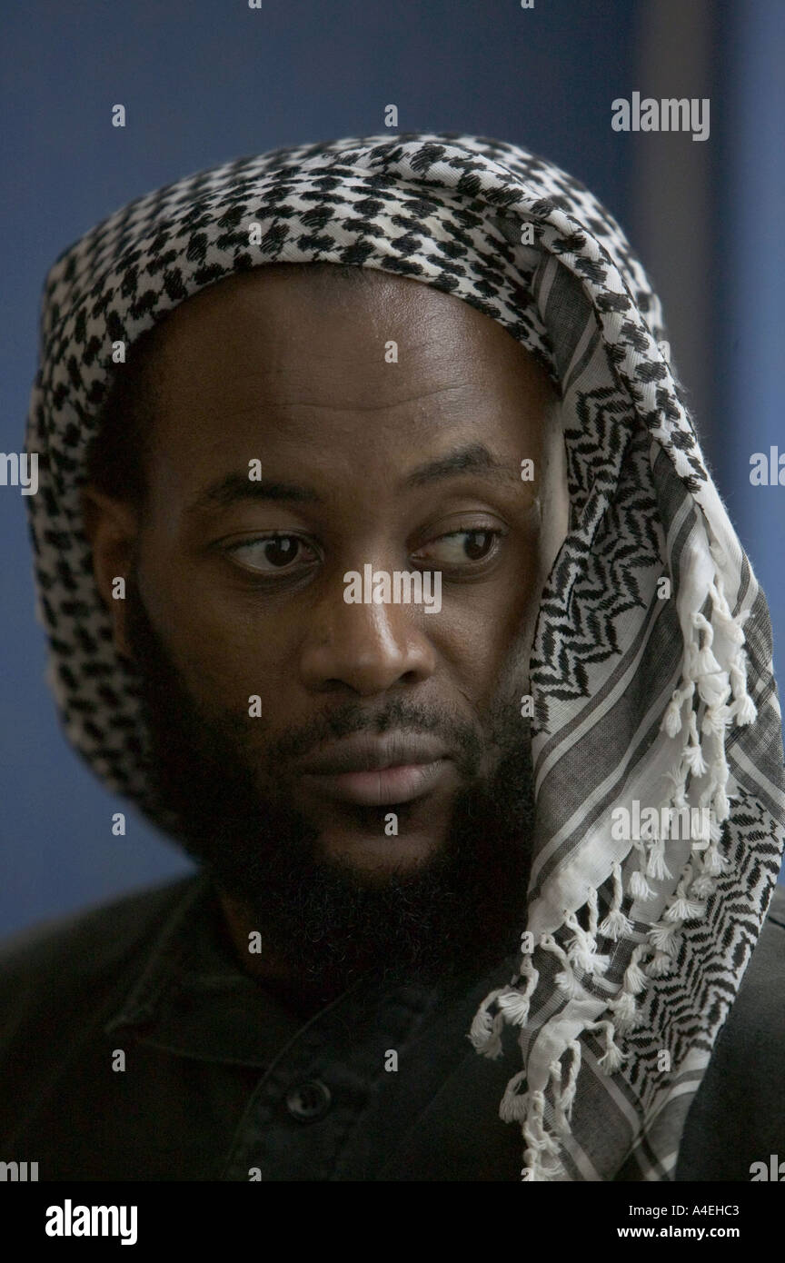 Martin Mubangu, die von dem amerikanischen aus Guantanamo Bucht ohne Gebühr am 25 01 2005 nach drei Jahren Haft entlassen wurde Stockfoto