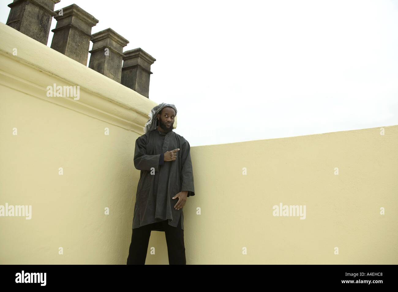 Martin Mubangu, die von dem amerikanischen aus Guantanamo Bucht ohne Gebühr am 25 01 2005 nach drei Jahren Haft entlassen wurde Stockfoto