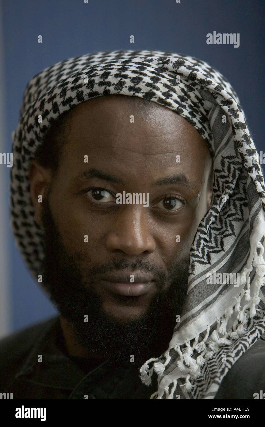 Martin Mubangu, die von dem amerikanischen aus Guantanamo Bucht ohne Gebühr am 25 01 2005 nach drei Jahren Haft entlassen wurde Stockfoto