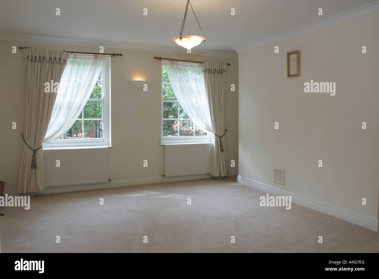 Interieur der Wohnung Siedlungshaus in South London GB UK Stockfoto