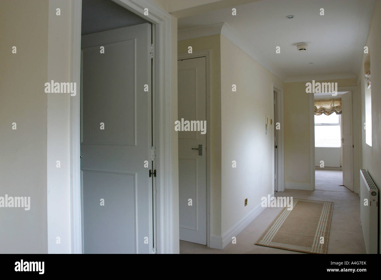 Interieur der Wohnung Siedlungshaus in South London GB UK Stockfoto