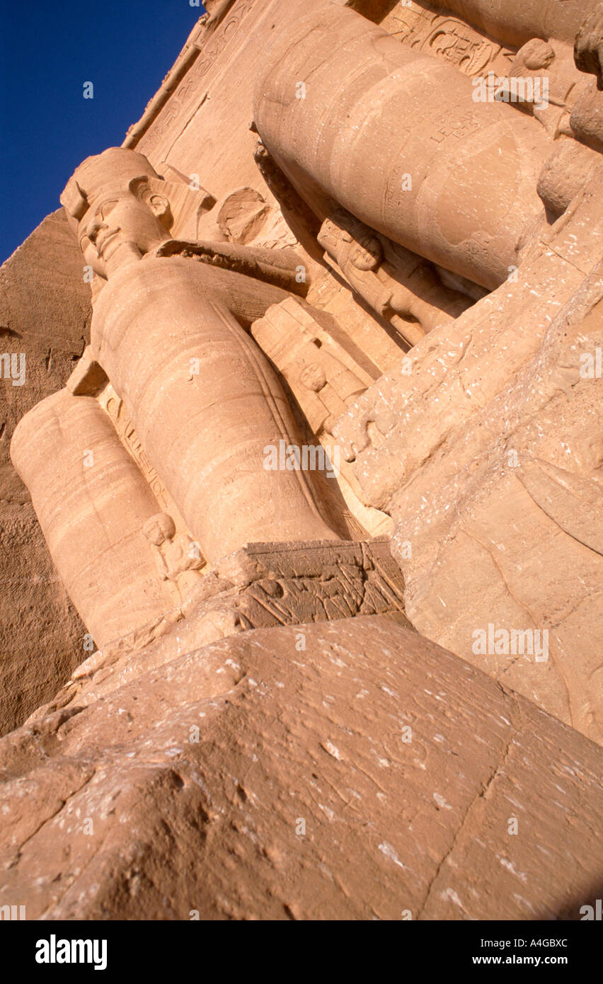Abu Simbel-Ägypten Stockfoto