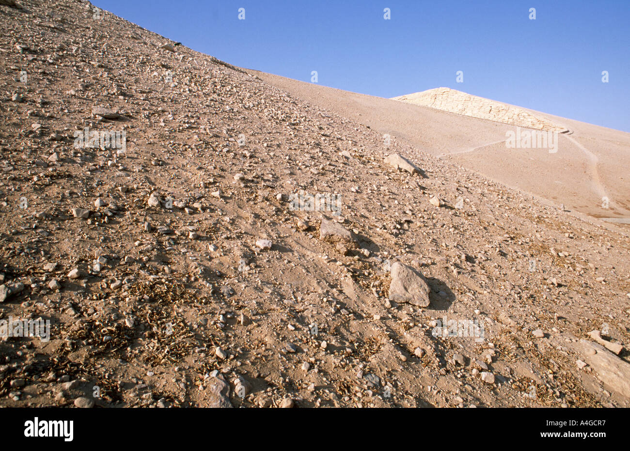 Abu Simbel Wüste Stockfoto