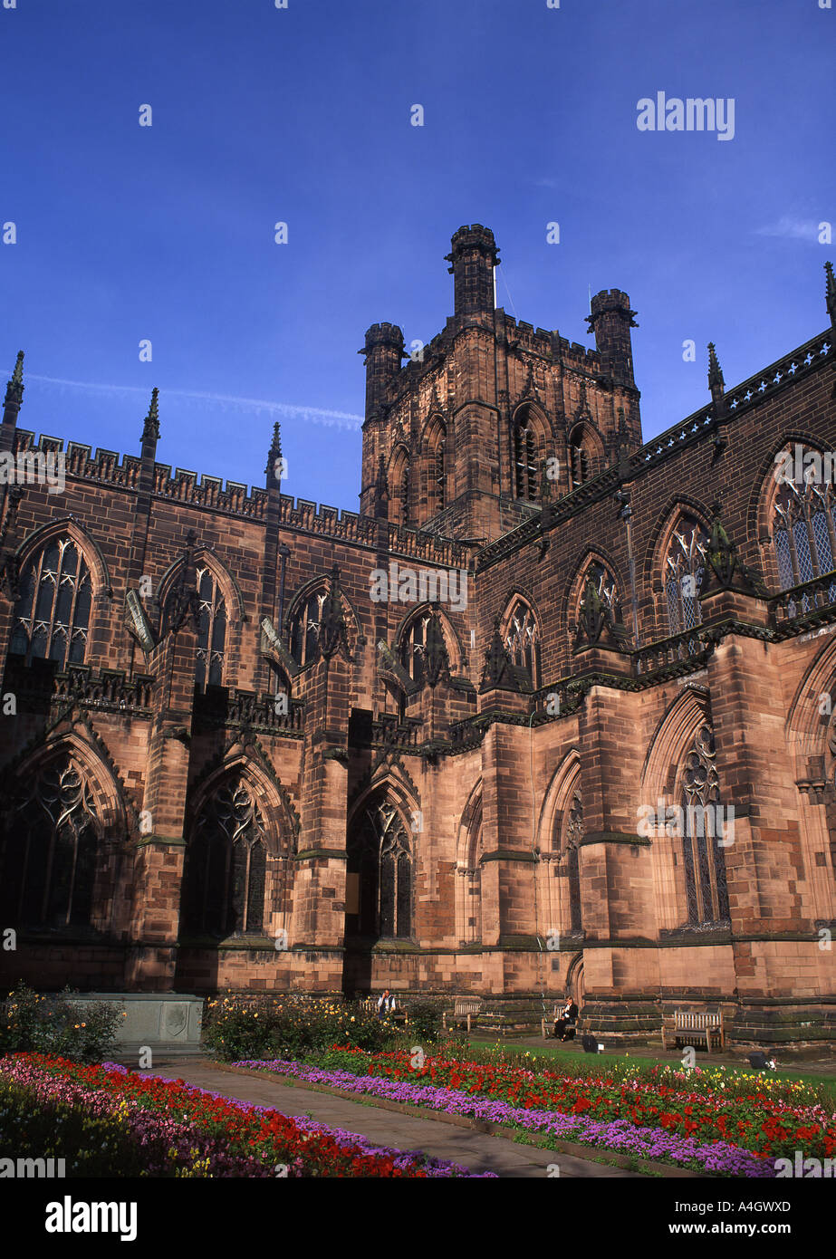 St Werburgh Kathedrale Chester Cheshire England UK Stockfoto