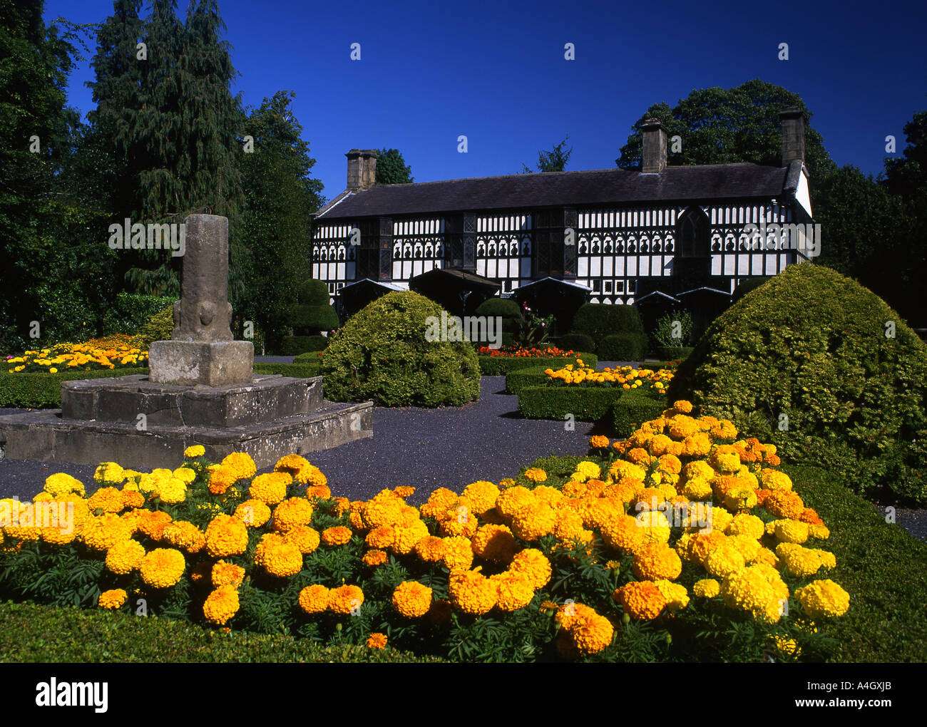 Plas Newydd Haus und Garten Llangollen Ladies von Llangollen Denbighshire North Wales Großbritannien Stockfoto