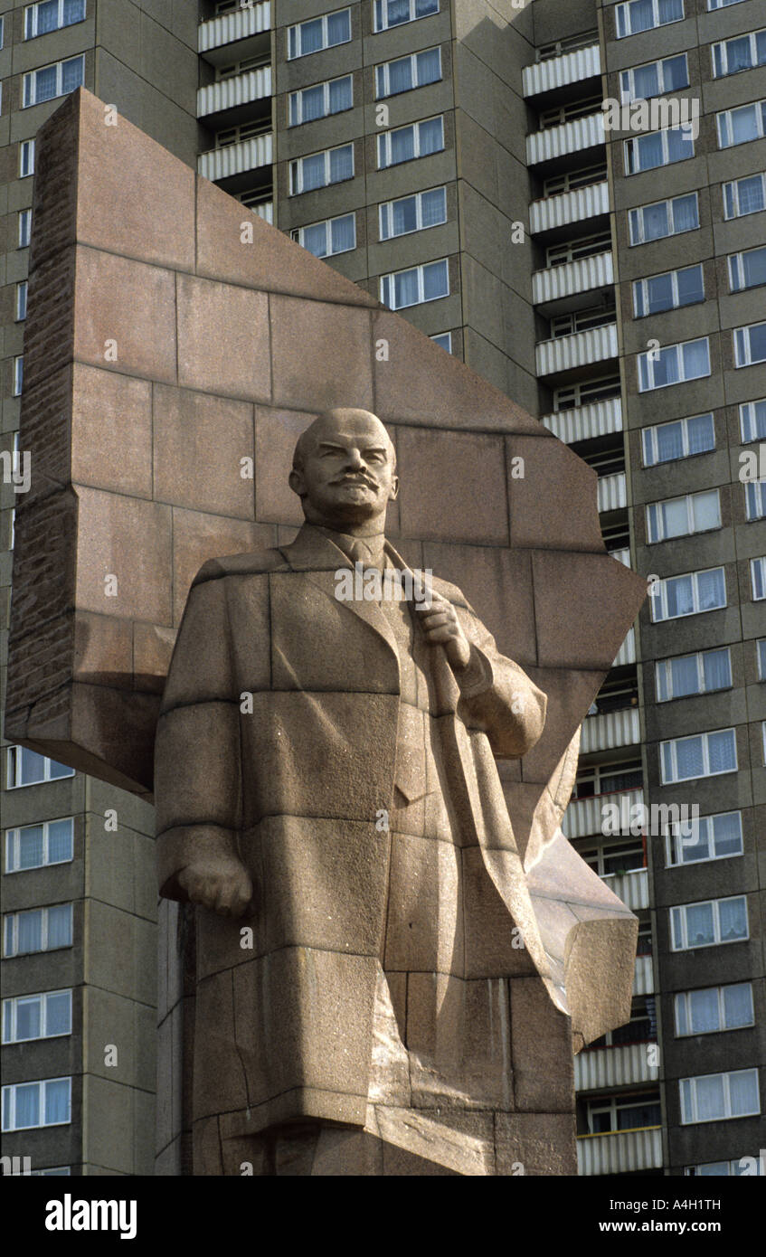 Lenin-Denkmal, Ost-Berlin, Deutschland Stockfoto