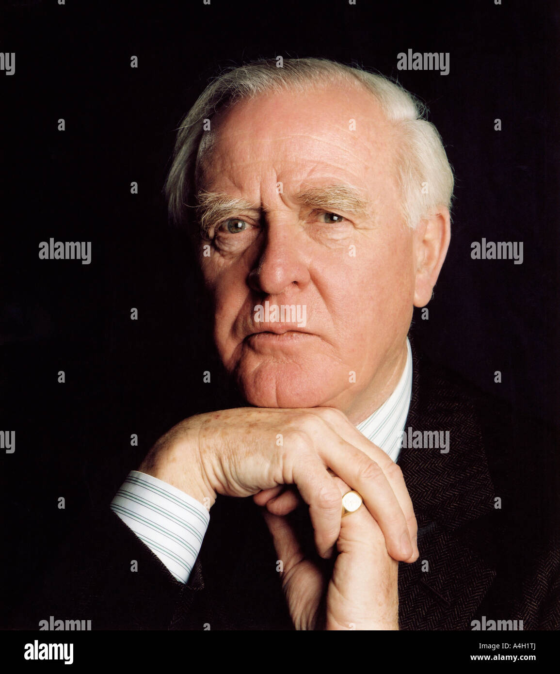 Der britische Autor John le Carre, portrait Stockfoto