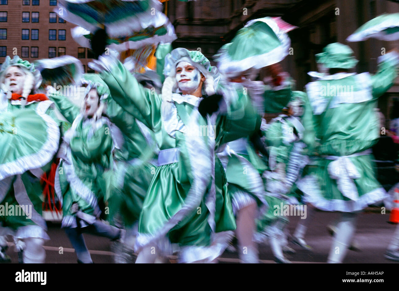 Jährliche Neujahrs Tag Mummer Parade, Broad Street, Philadelphia, Pennsylvania, Usa, Stockfoto