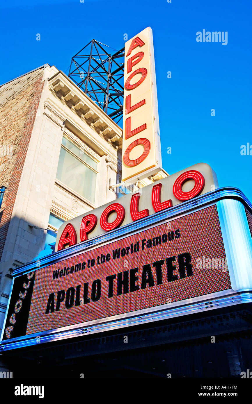 APOLLO THEATER. HARLEM, NEW YORK CITY Stockfoto