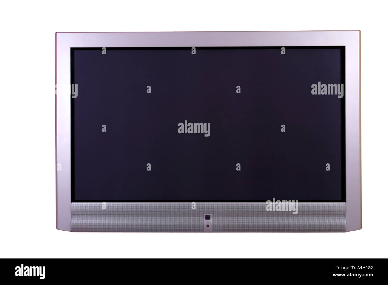 Großbild-Plasma tv Stockfoto
