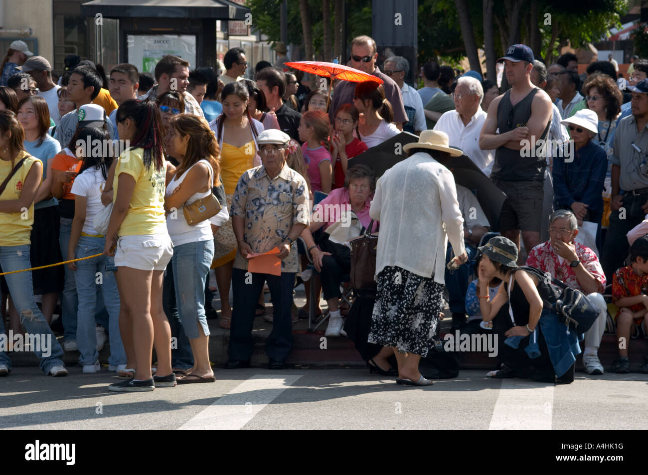 Jährlichen japanischen Nisei Week-Festival In Los Angeles Stockfoto