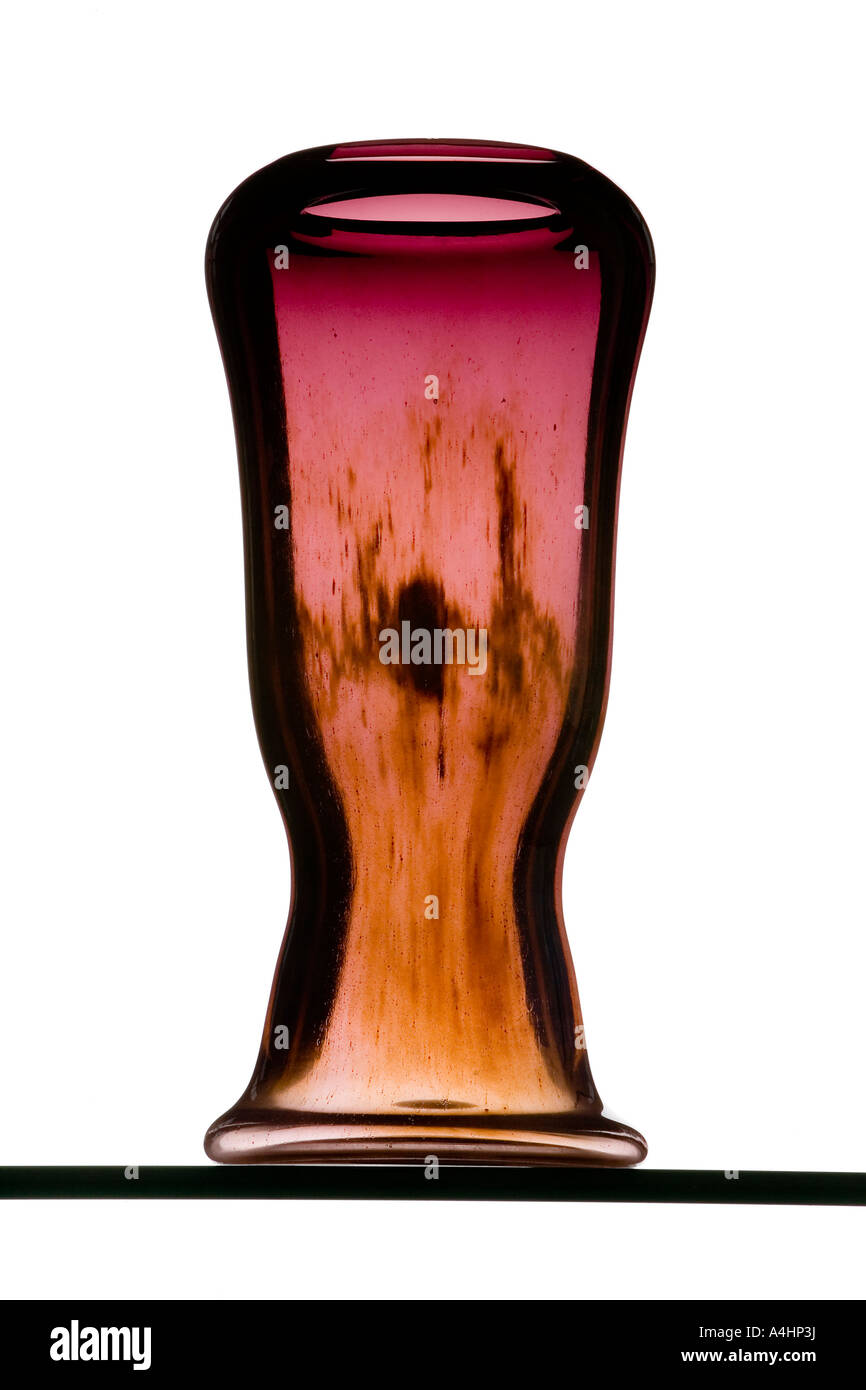 Geblasenes Glas Stockfoto