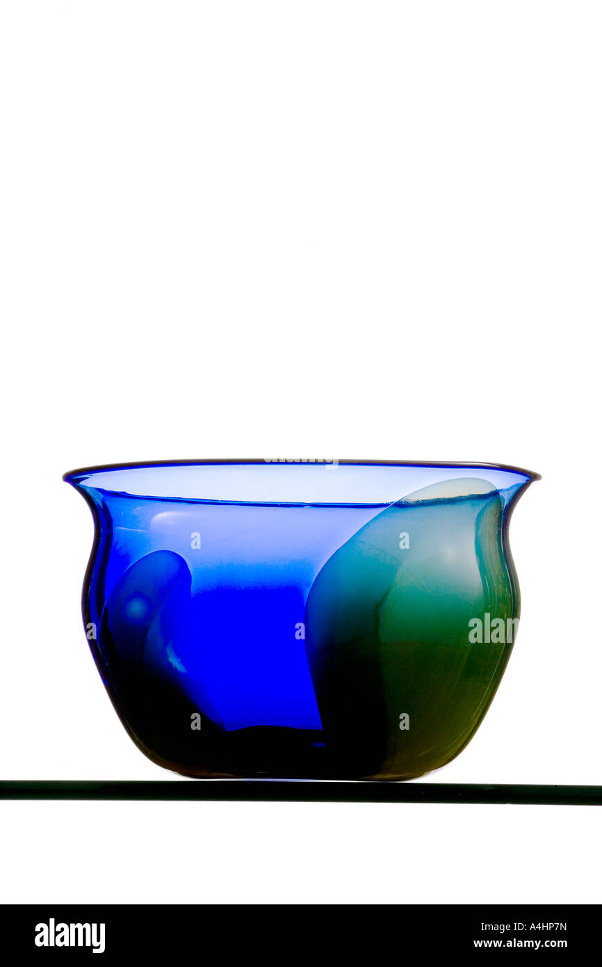 Geblasenes Glas Stockfoto