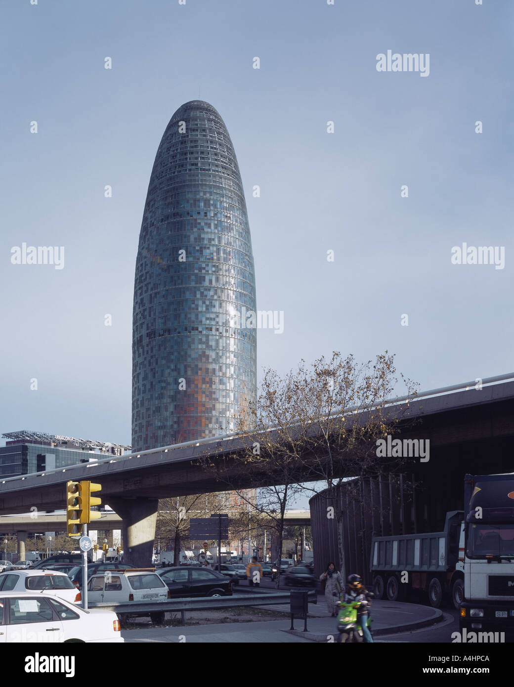 TORRE AGBAR Stockfoto