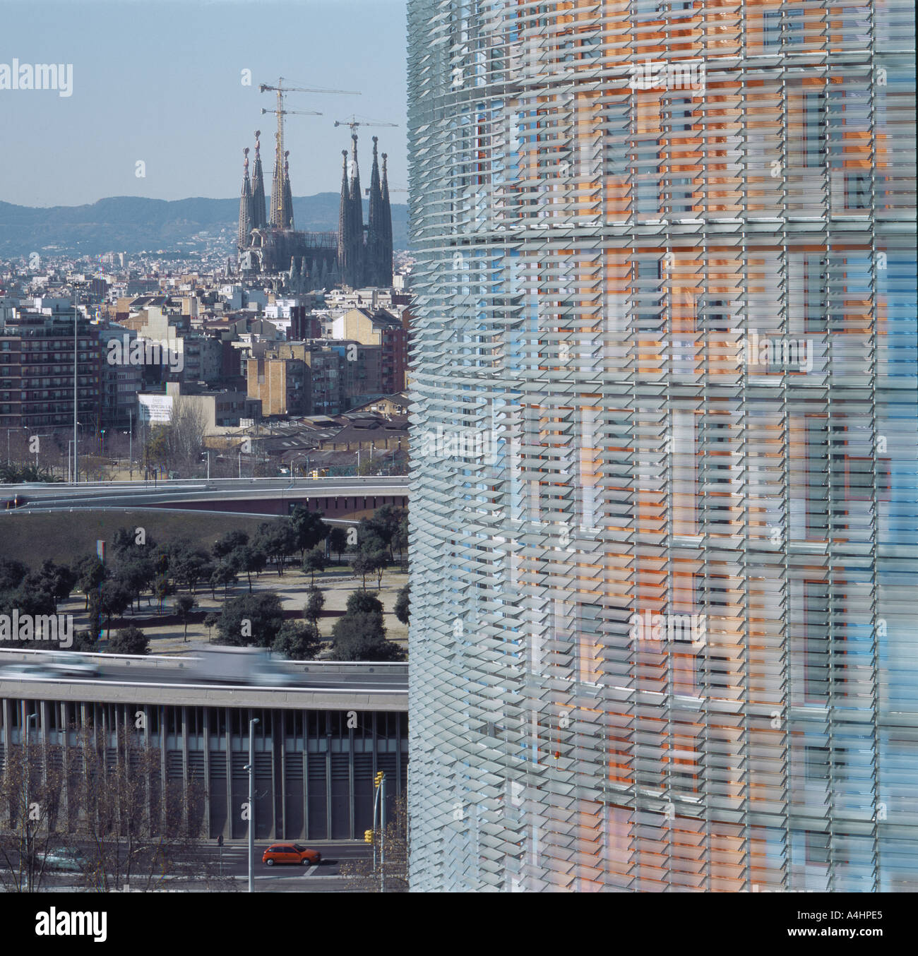 TORRE AGBAR Stockfoto