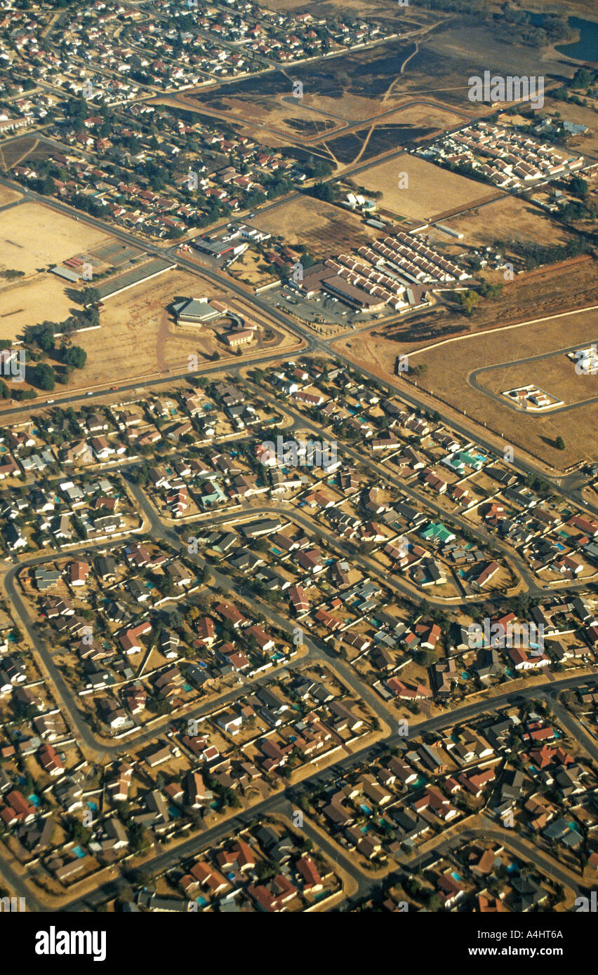 Harare aus der Luft Simbabwe Afrika Stockfoto