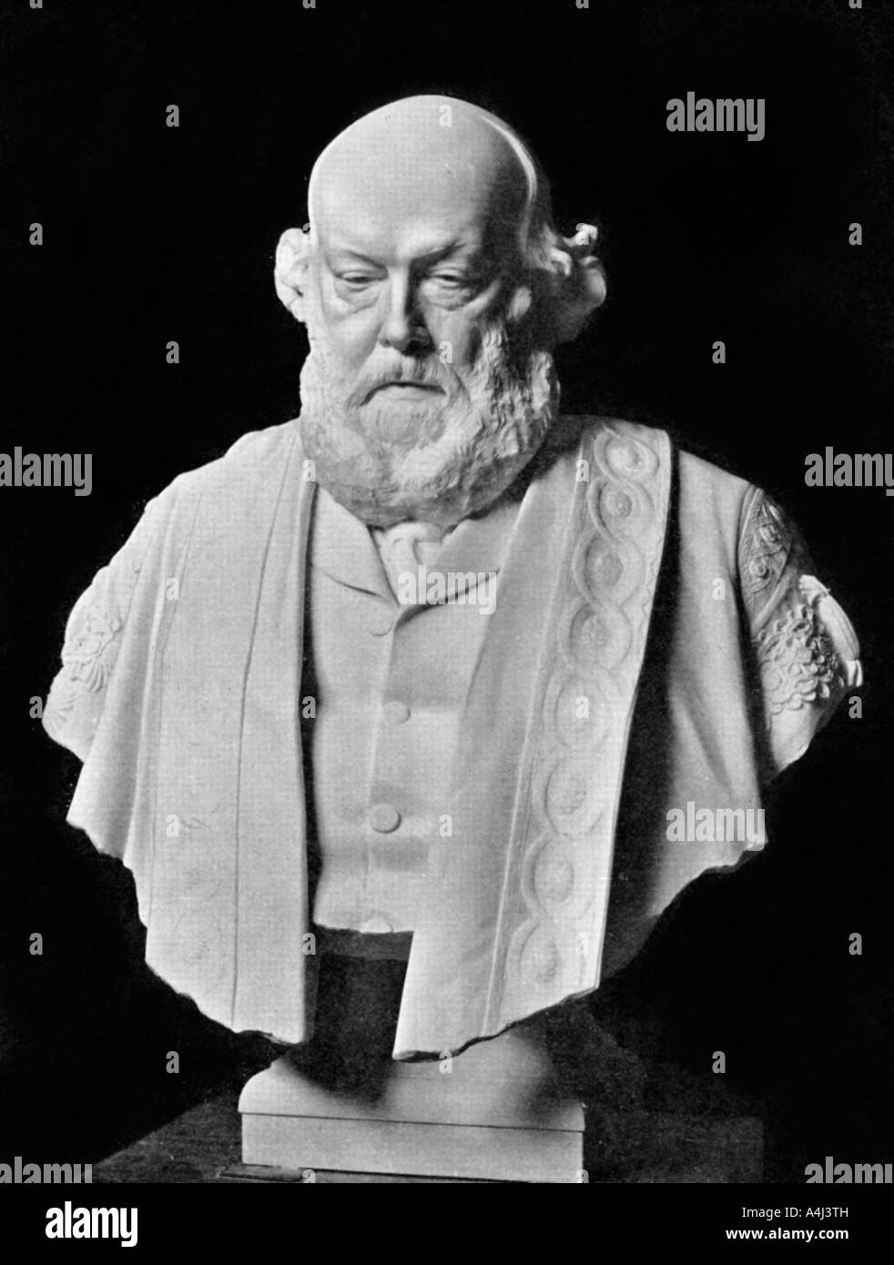Robert Gascoyne-Cecil, 3 Marquis von Salisbury, englischer Staatsmann und Premierminister, 1903 Künstler: George Frampton Stockfoto
