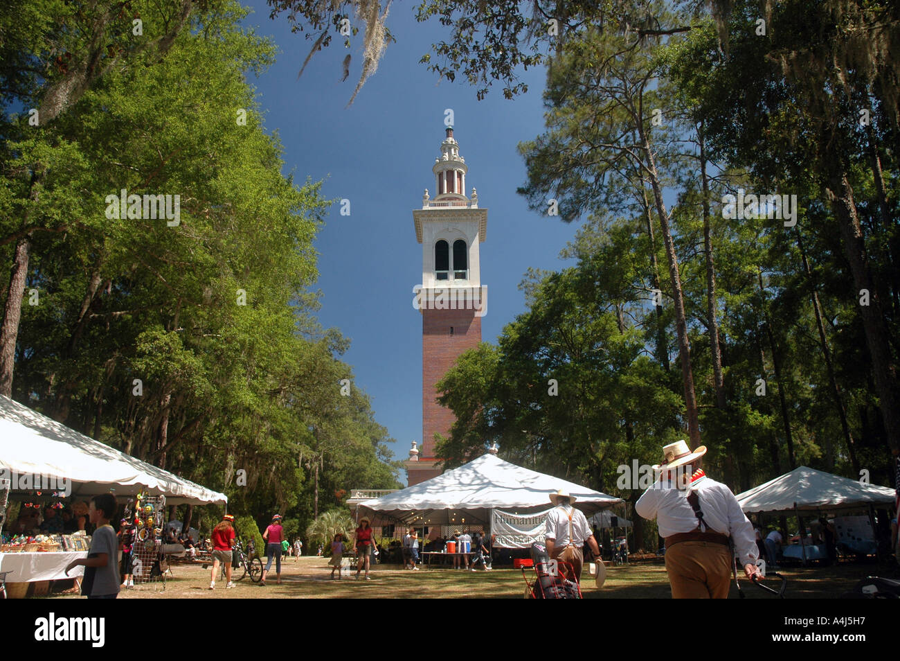 Stephen Foster Folk Culture Center State Park Folk Festival, White Springs, Florida Stockfoto