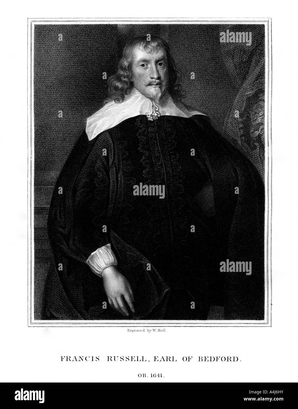 Francis Russell, 4. Earl of Bedford, englischer Politiker, (1823). Artist: W Holl Stockfoto